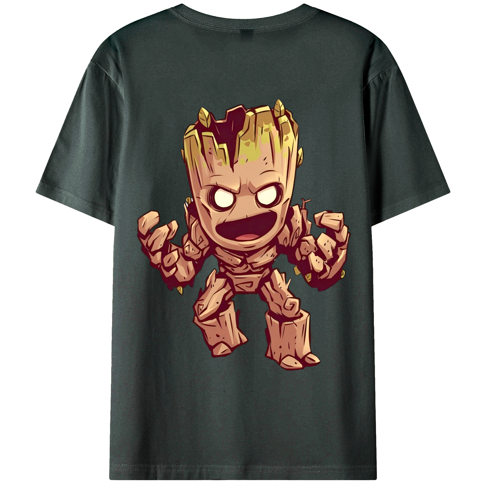 （画像用） アベンジャーズ The Avengers 綿100％ メンズ半袖Tシャツ（バックプリント） 通気性